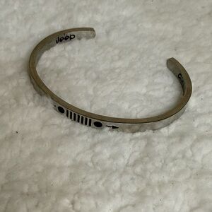 Jeep Girl Metallic Open Cuff Bracelet